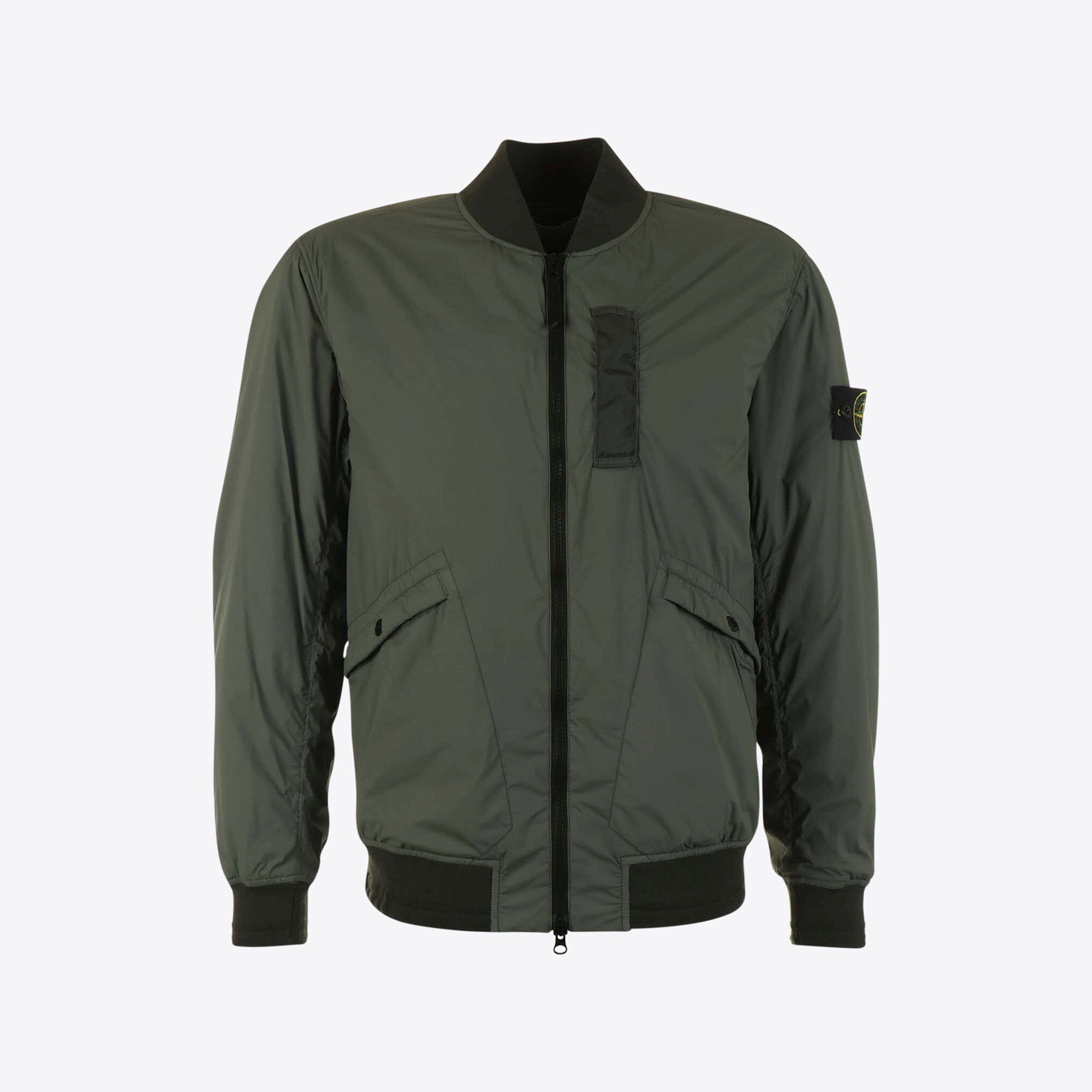 Stone Island Jas Kaki Softshell