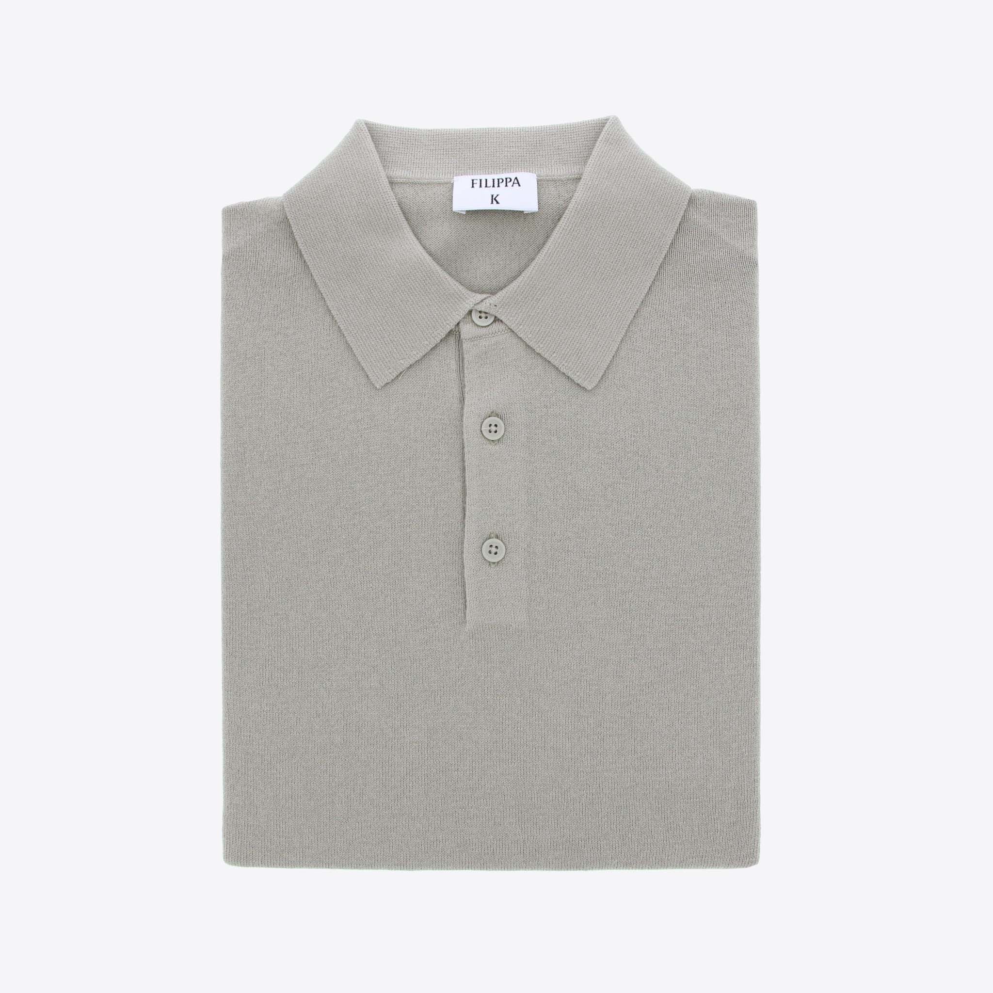 Filippa K Pull Polo Beige