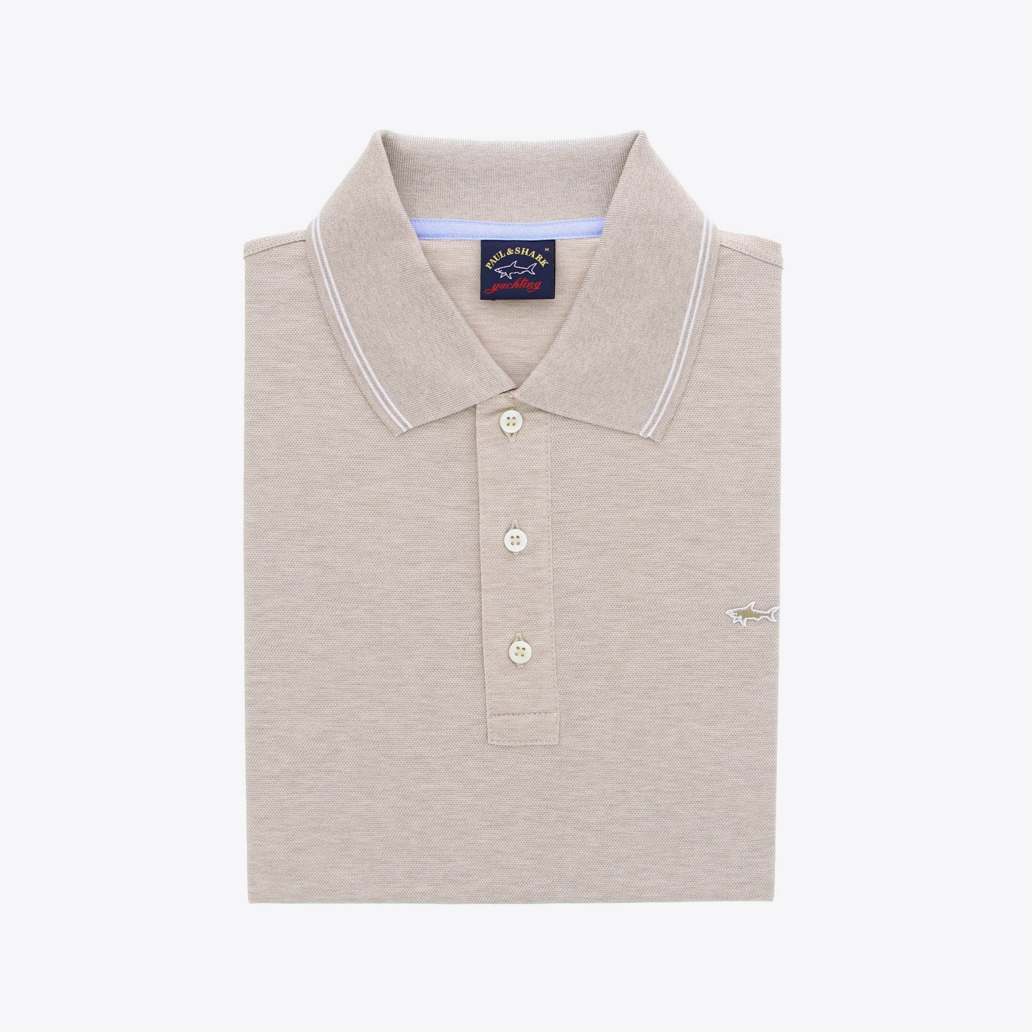 Paul & Shark Polo Beige Melange