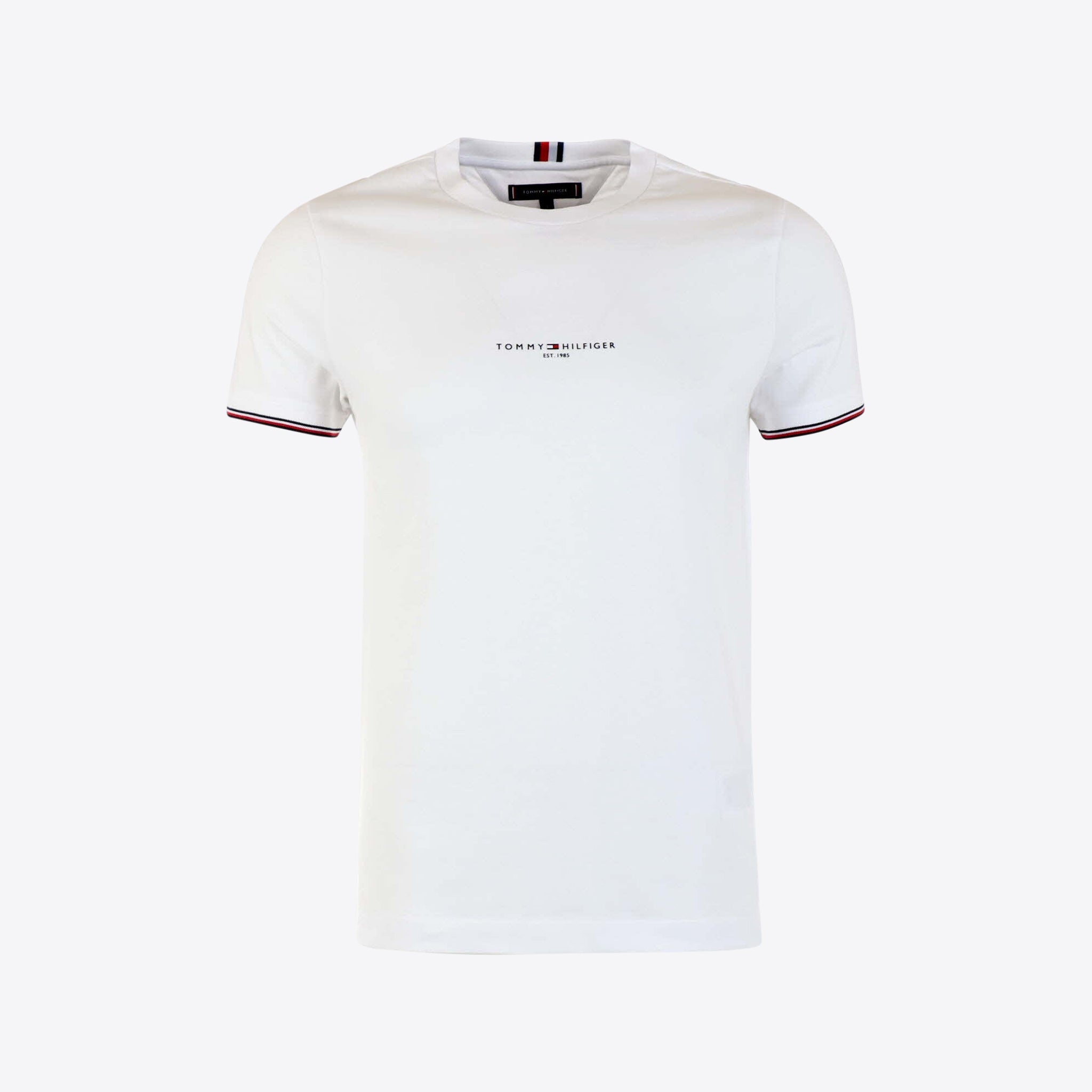 Tommy Hilfiger T-shirt Wit Logo Mid