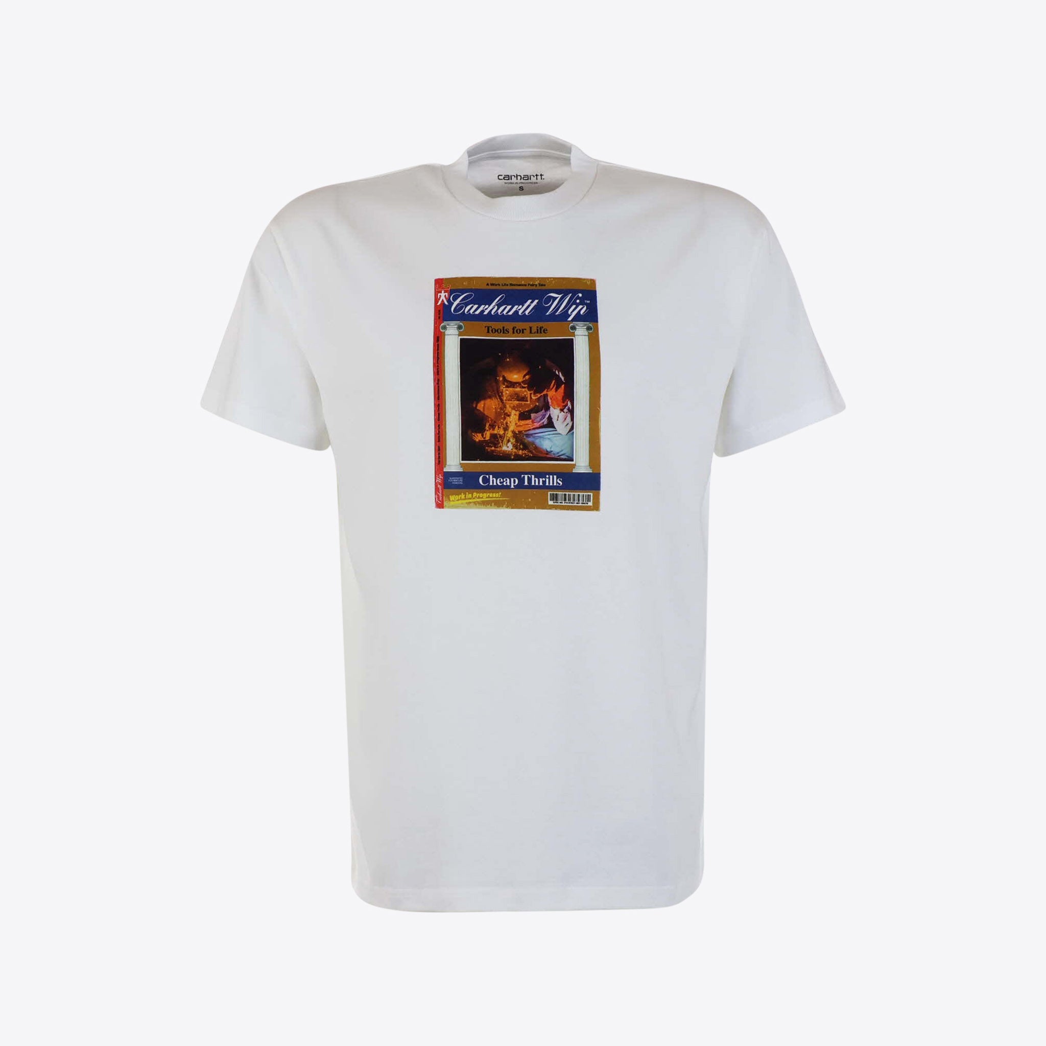 Carhartt Wip T-shirt Wit Print