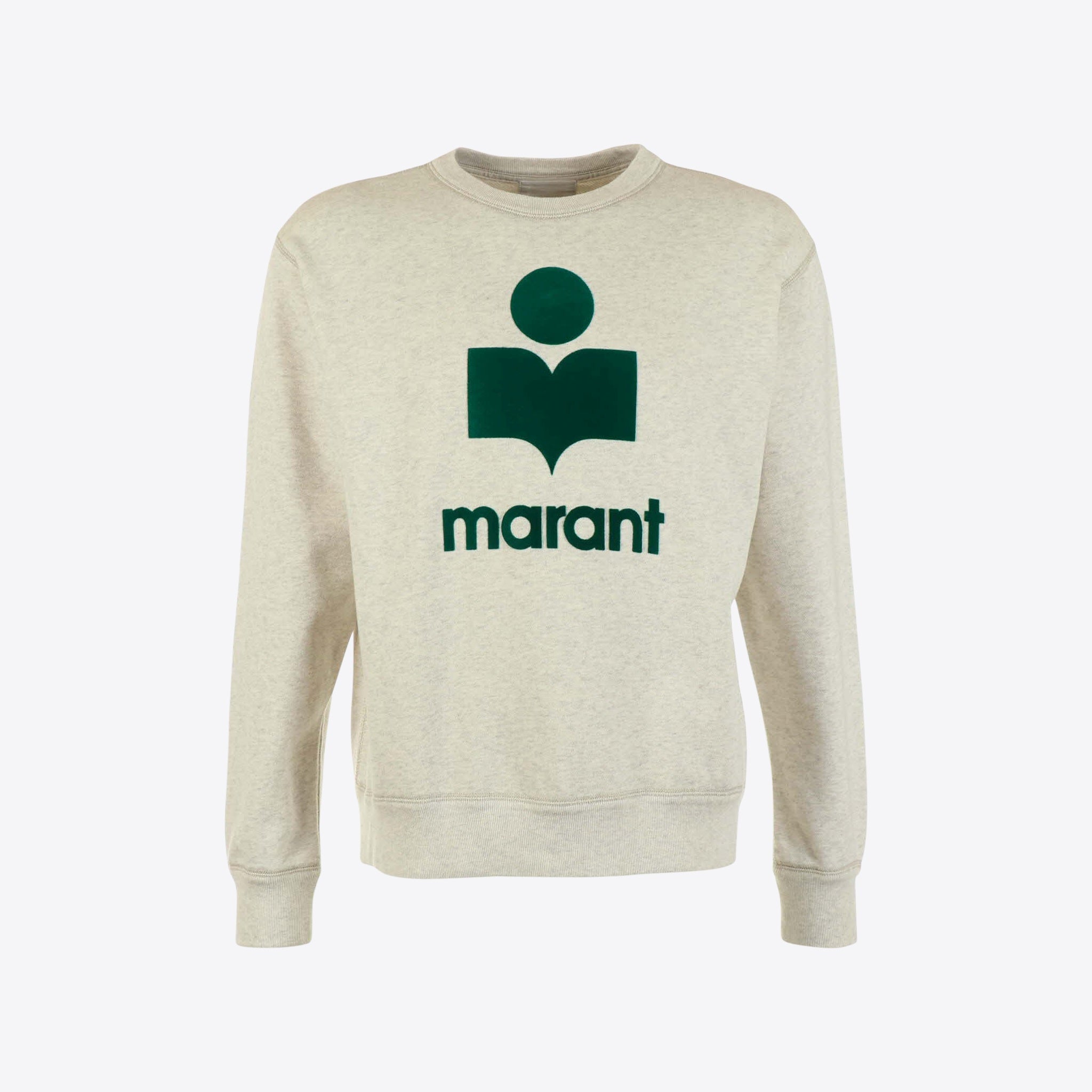Marant Sweater Ecru Logo