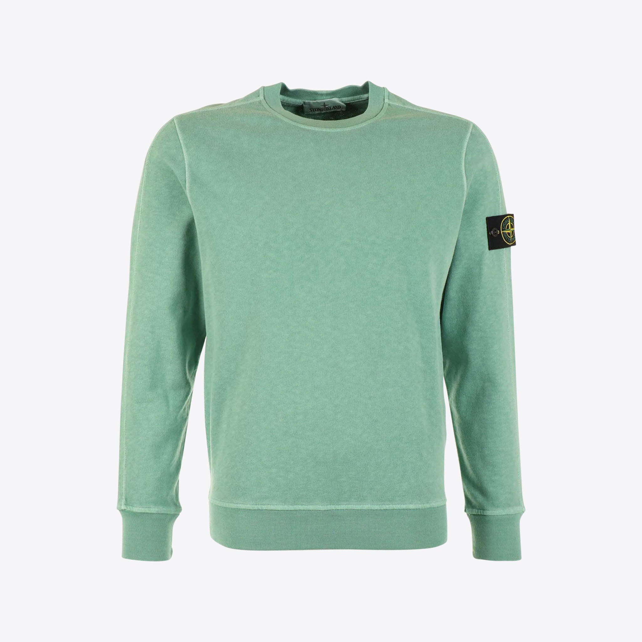 Stone Island Sweater Felgroen Wash