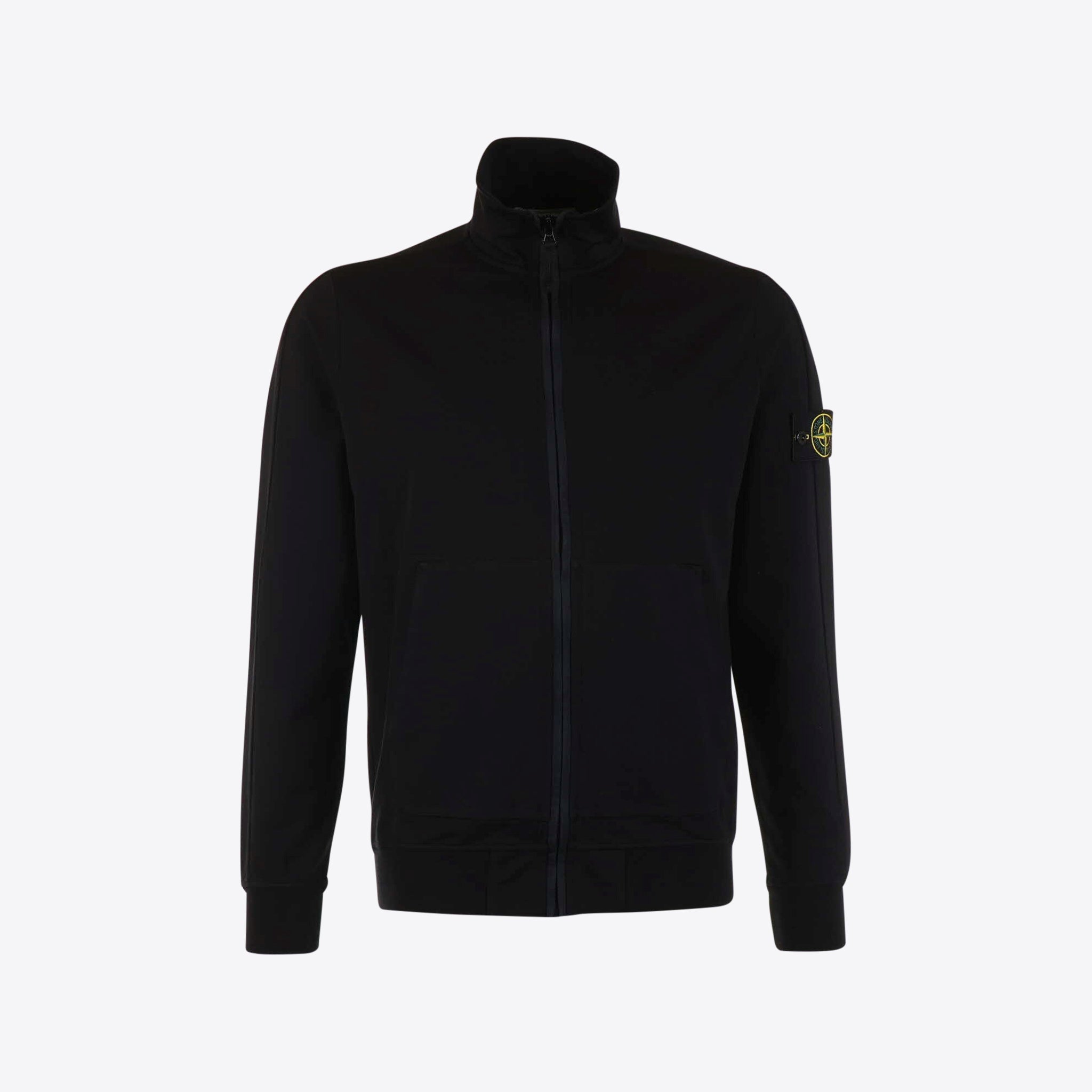 Stone Island Cardigan Blauw Rits