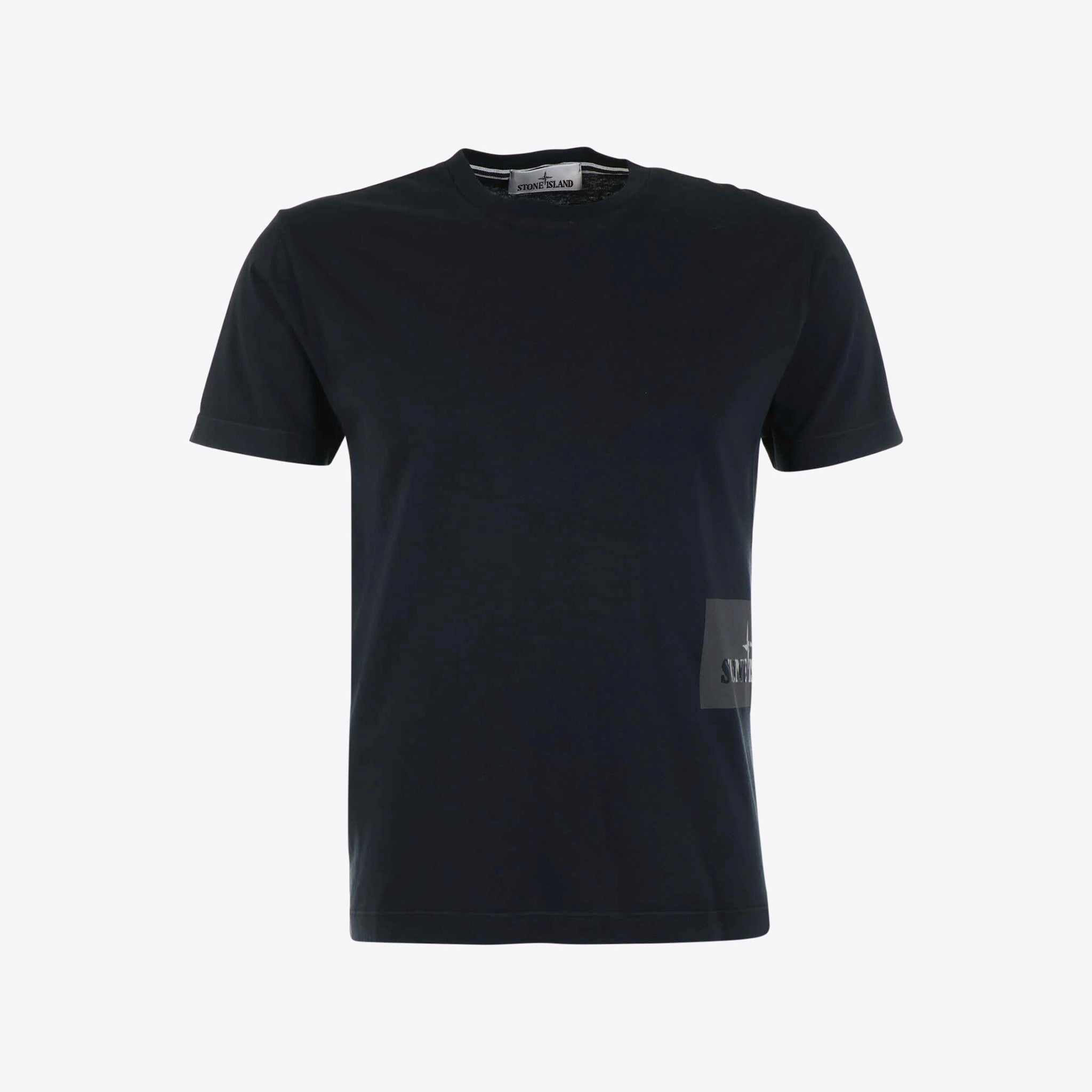 Stone Island T-shirt Blauw Print