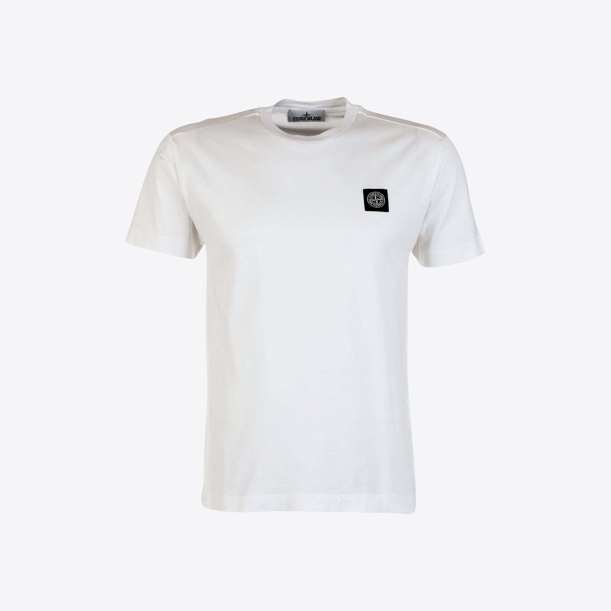 Stone Island T-shirt Wit Patch