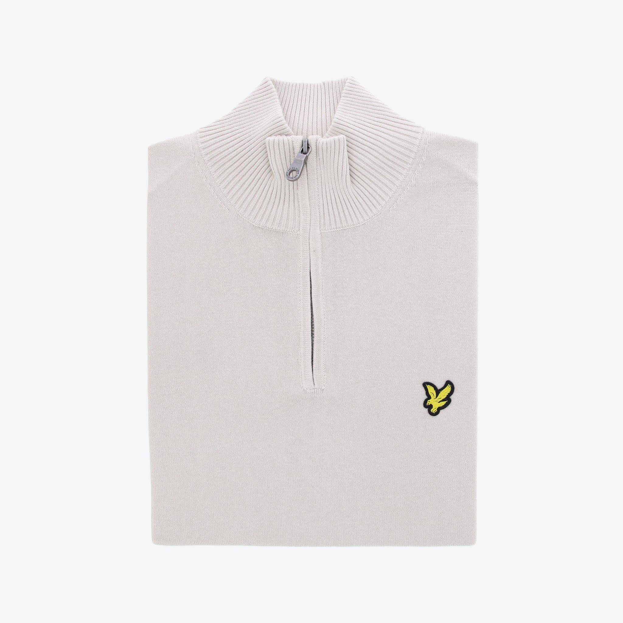 Lyle & Scott Pull Beige Cm Zip