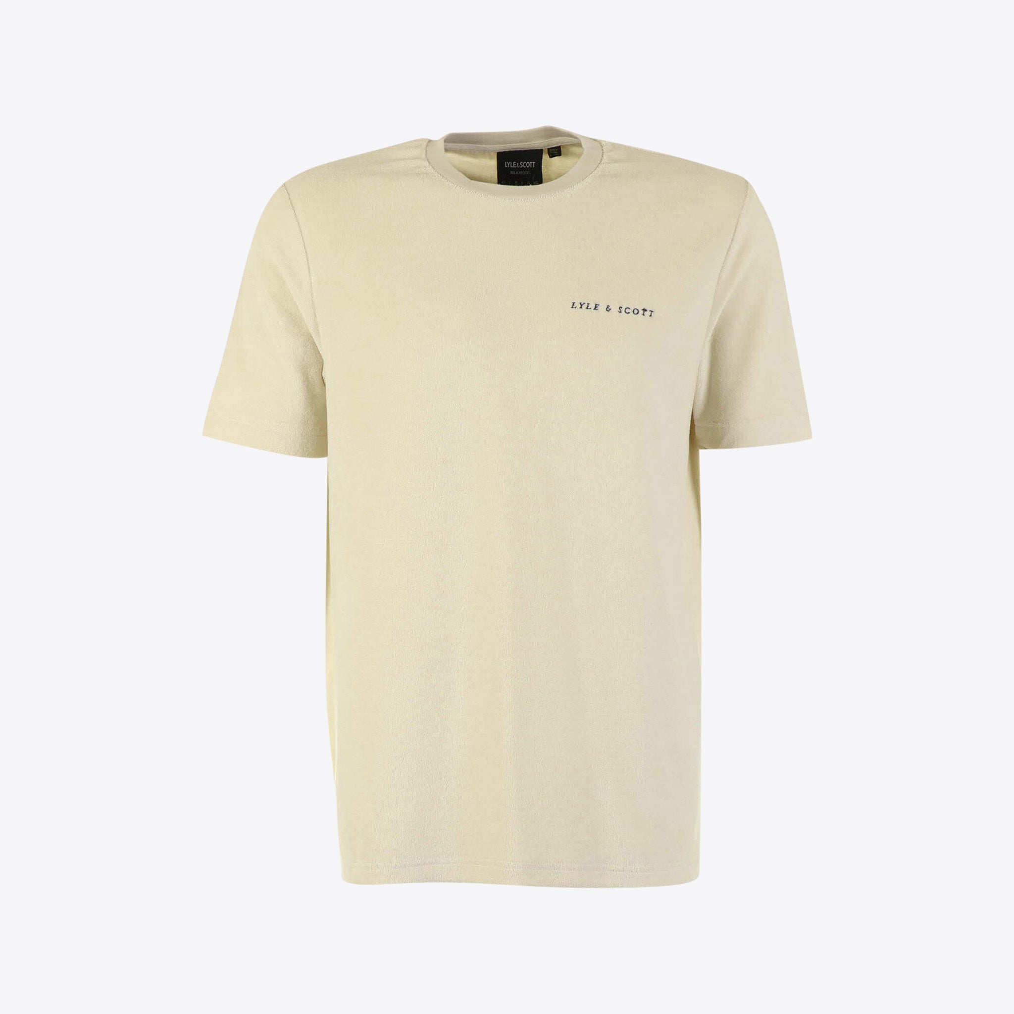 Lyle & Scott T-shirt Beige Terry