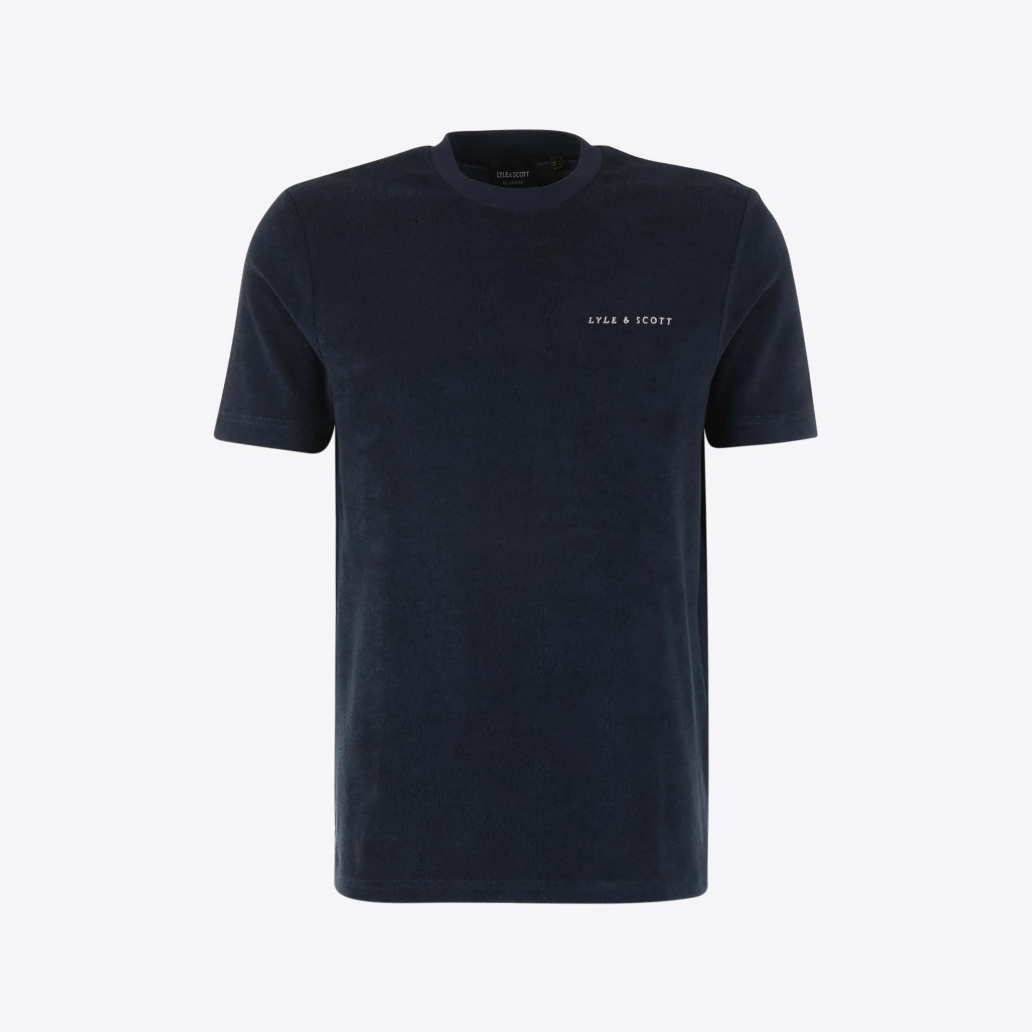 Lyle & Scott T-shirt Blauw Terry