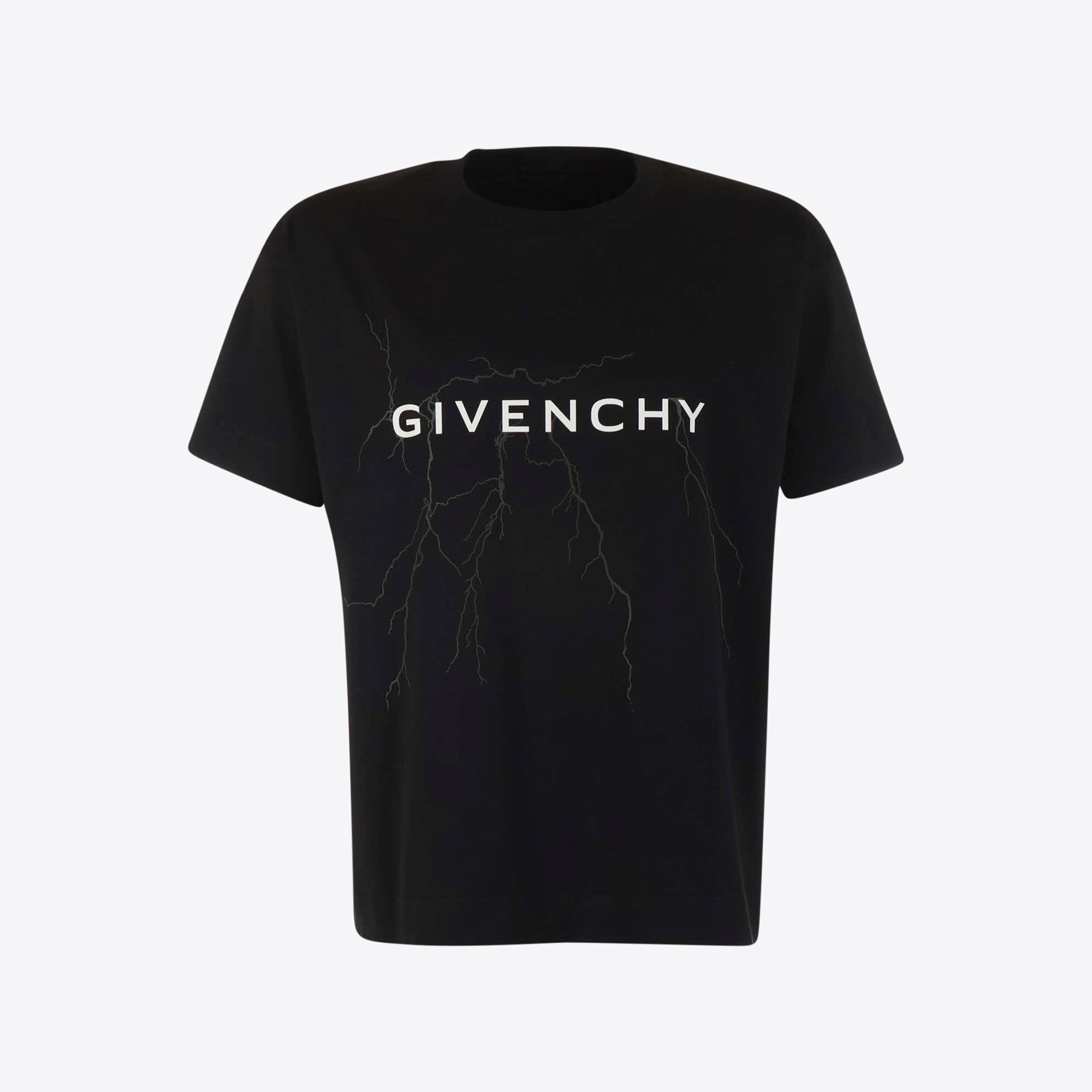 Givenchy T-shirt Zwart Thunder Boxy