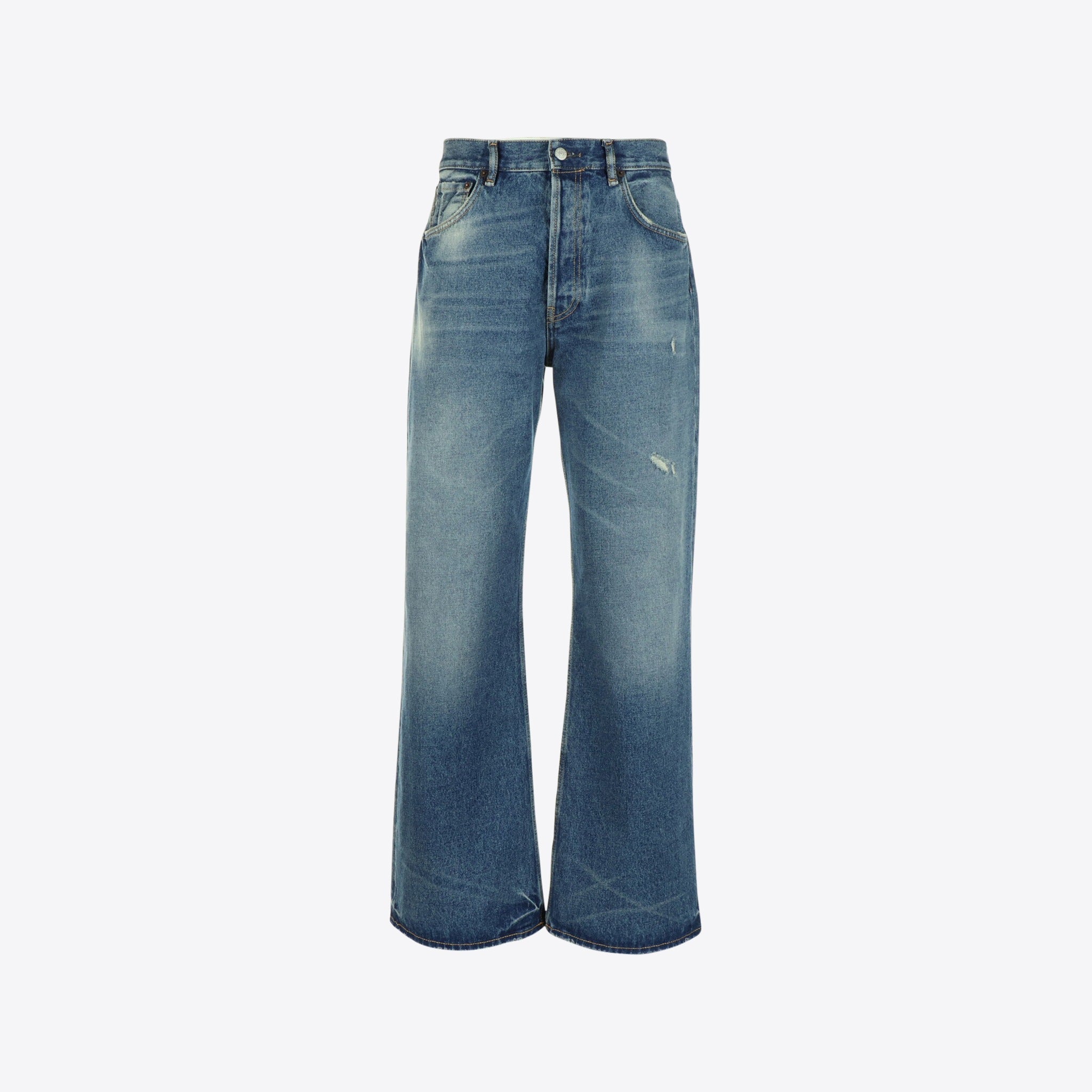 Acne Studios Broek Jeans Blauw Loose 32