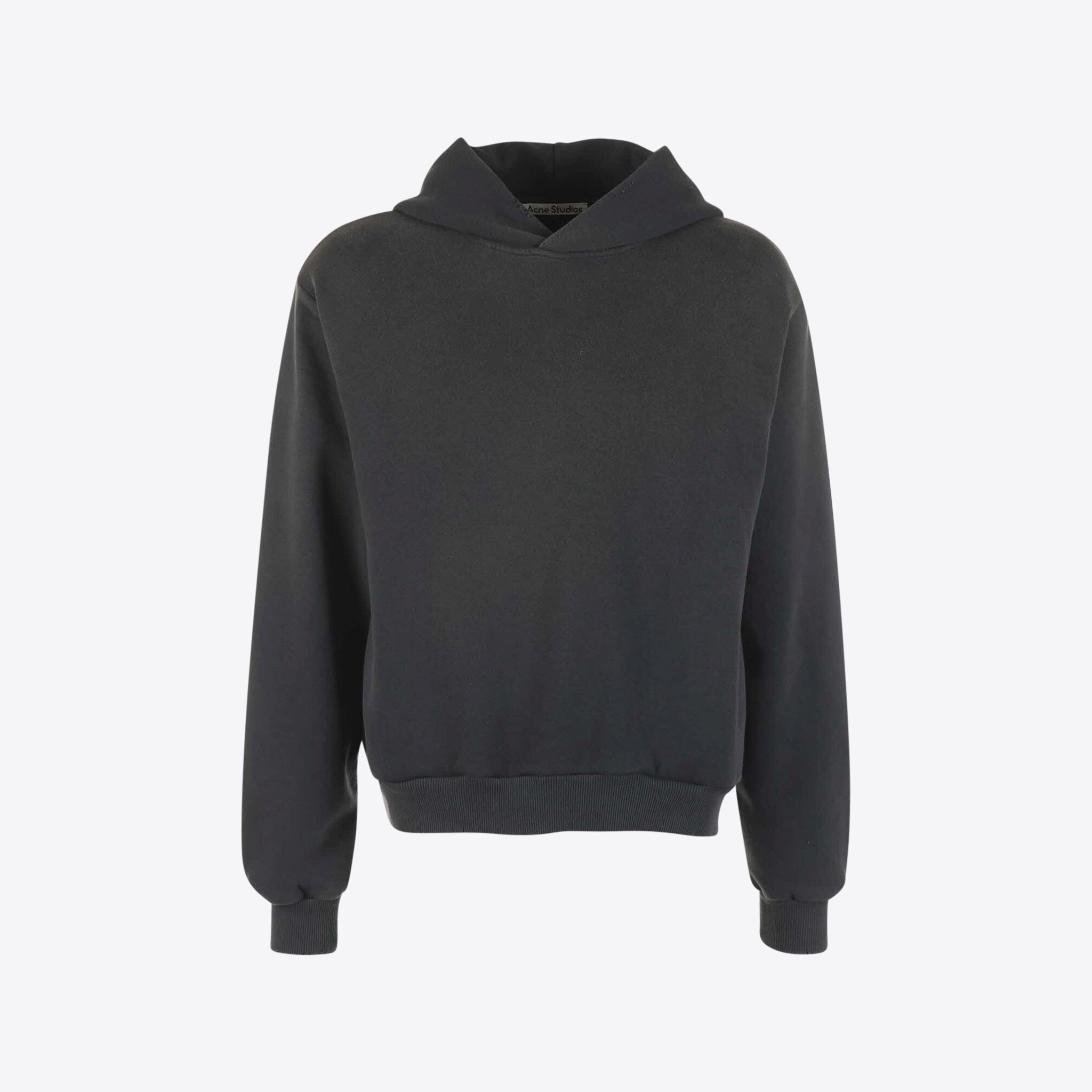 Acne Studios Sweater Zwart Kap Logo Rug