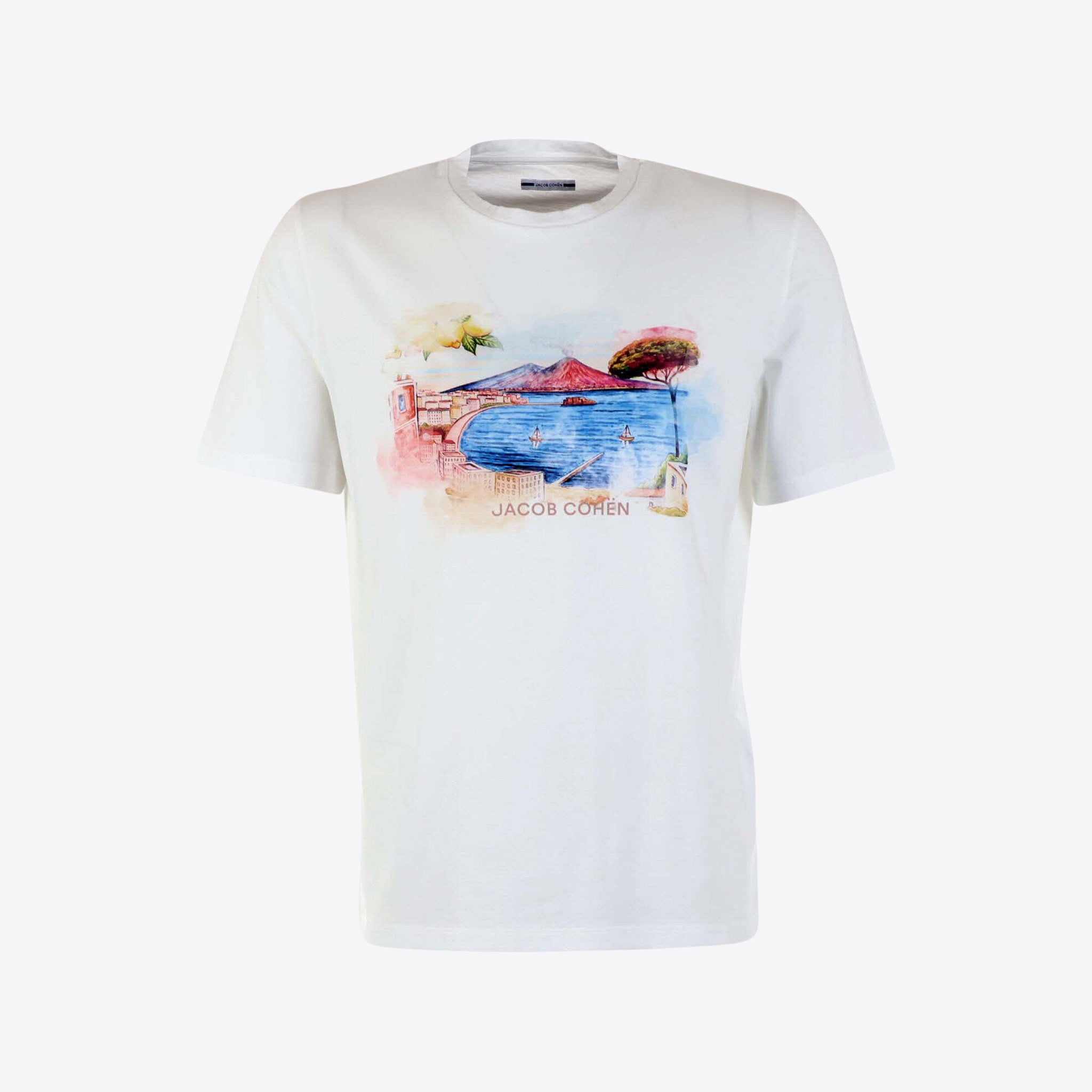 Jacob Cohen T-shirt Wit Print