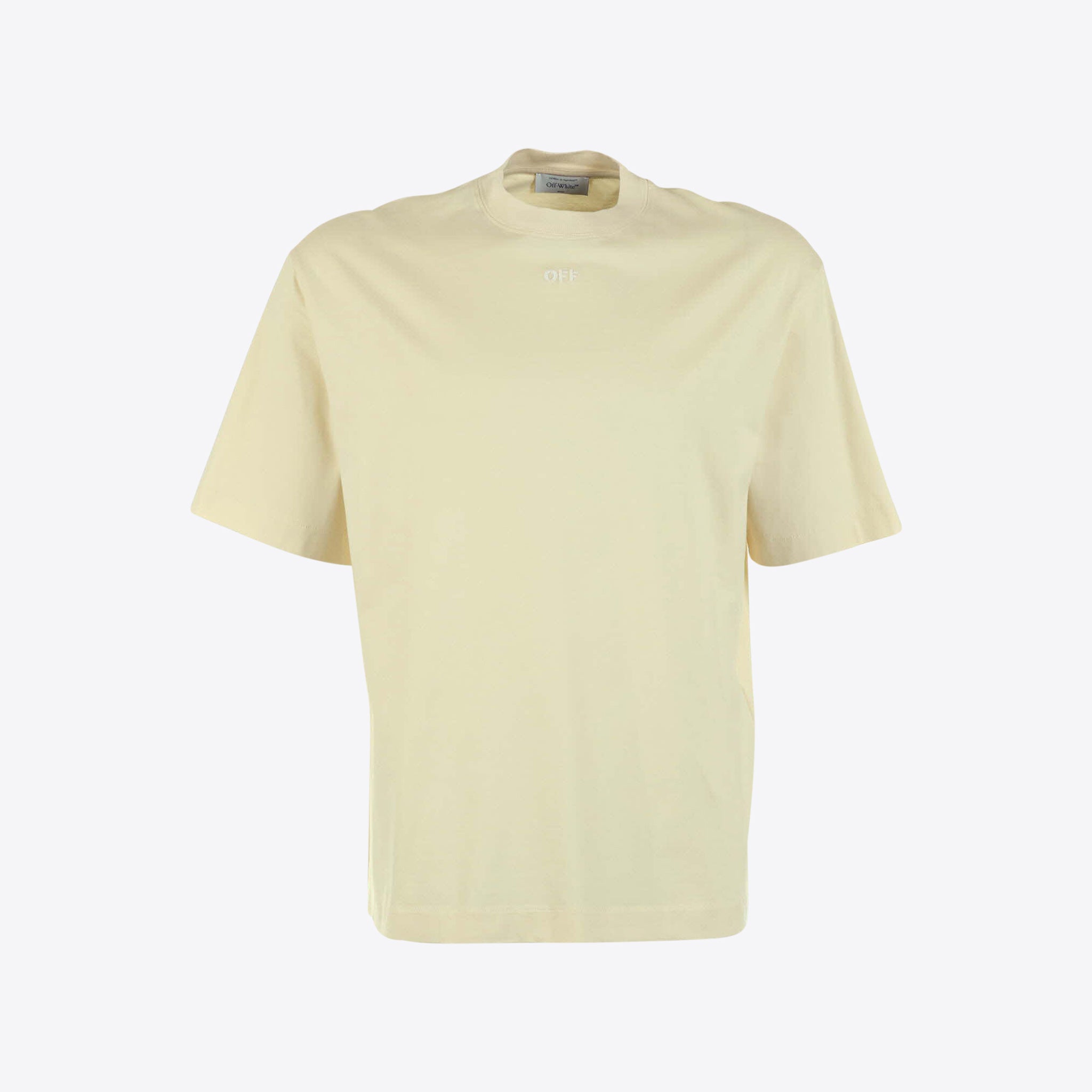 Off-white T-shirt Beige X