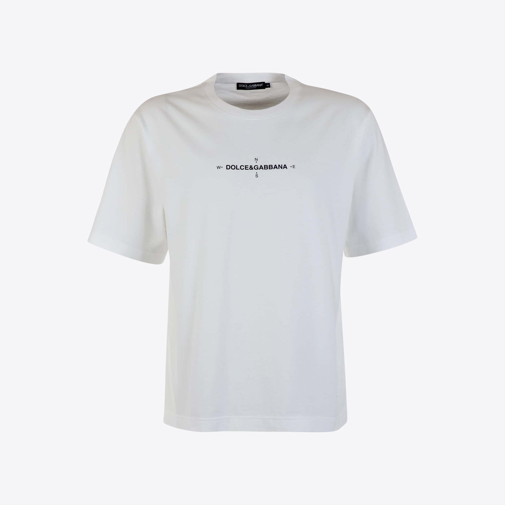 Dolce & Gabbana T-shirt Wit Print Rug