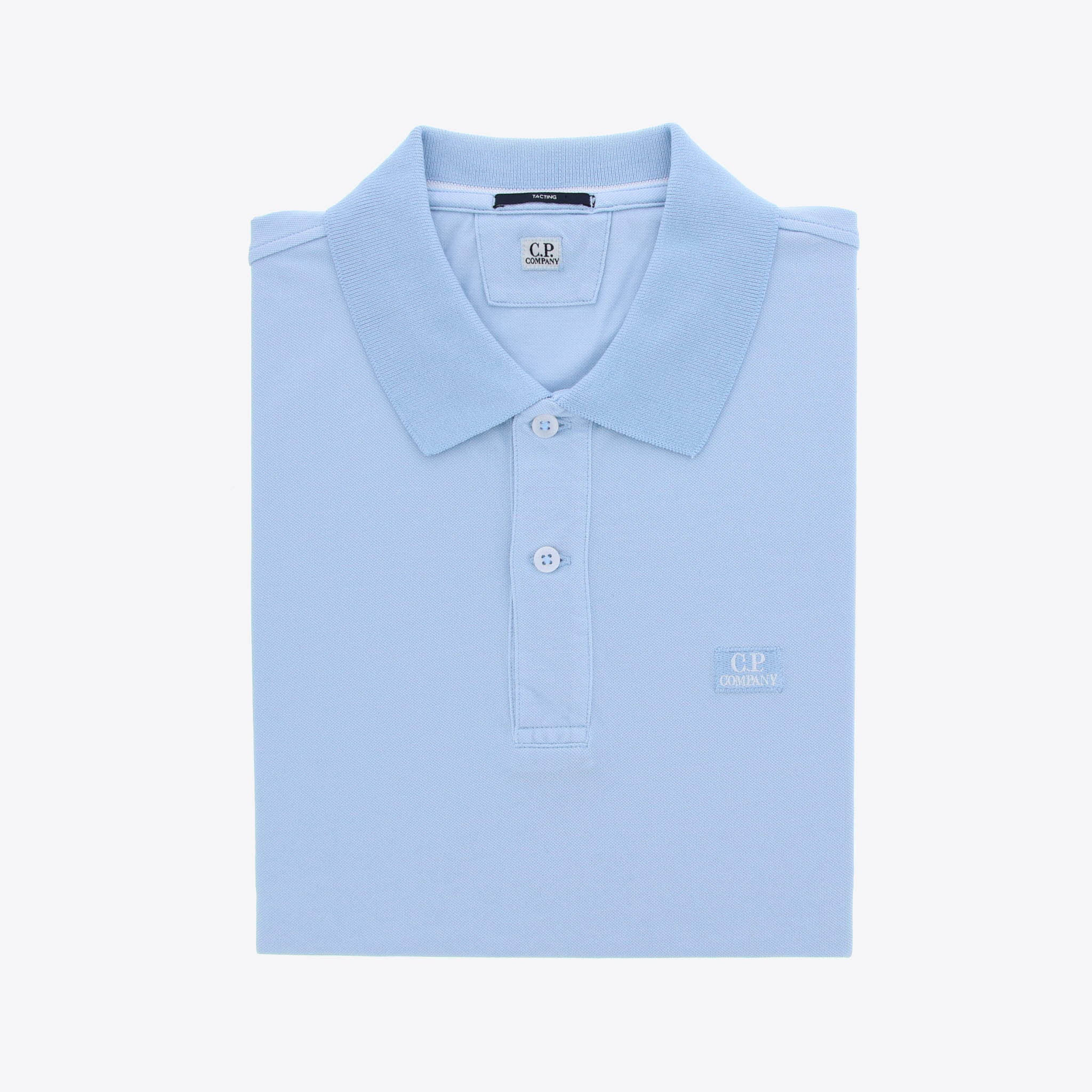 Cp Company Polo Blauw