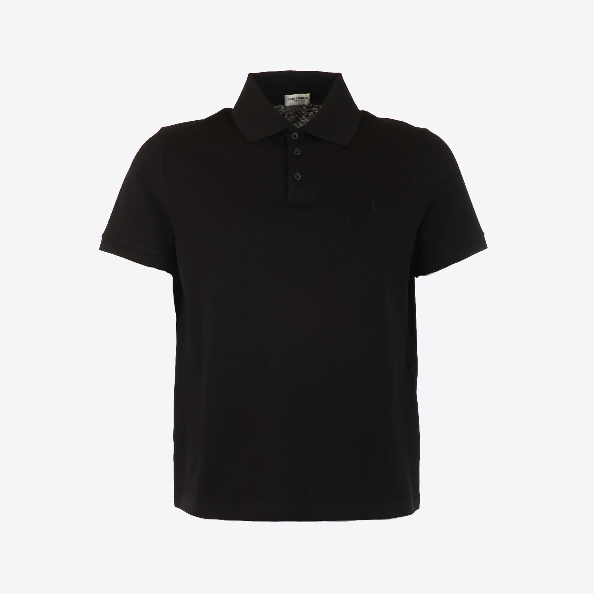 Saint Laurent Polo Zwart