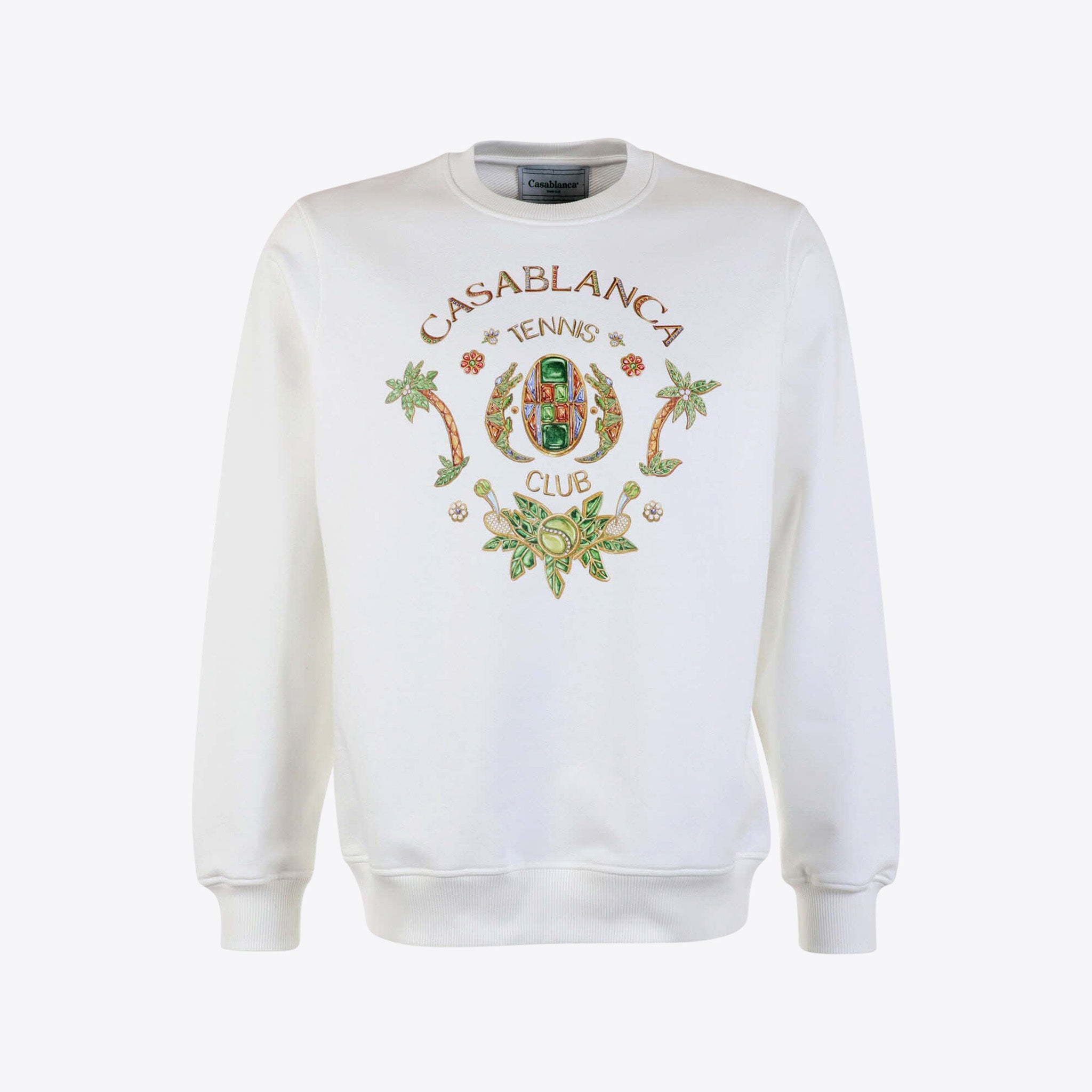 Casablanca Sweater Wit Croco
