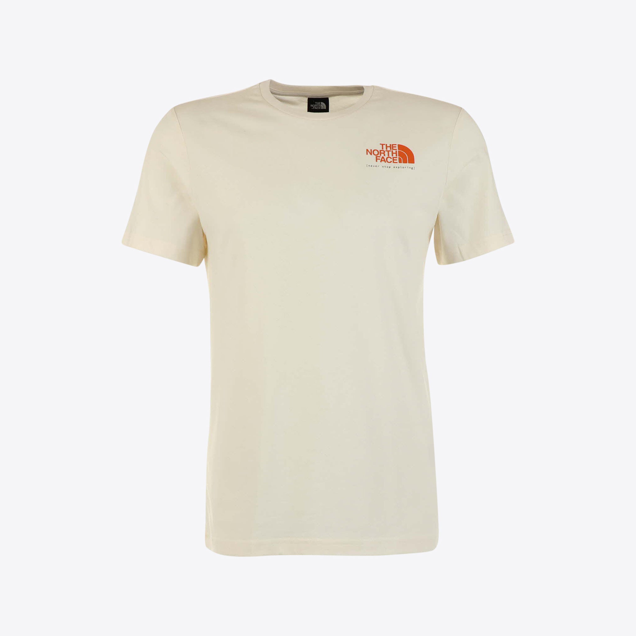 The North Face T-shirt Ecru Print Rug