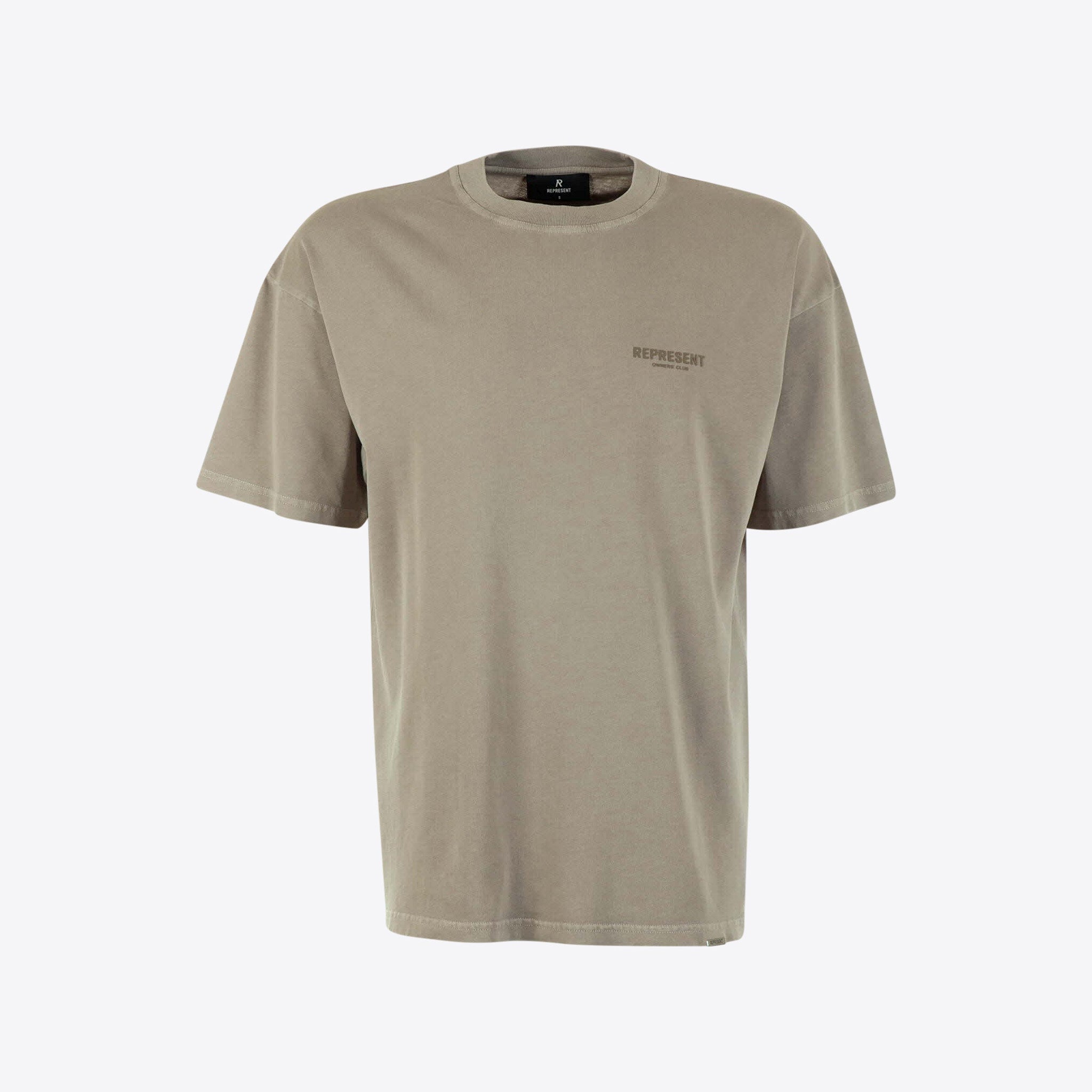 Represent T-shirt Beige Owner