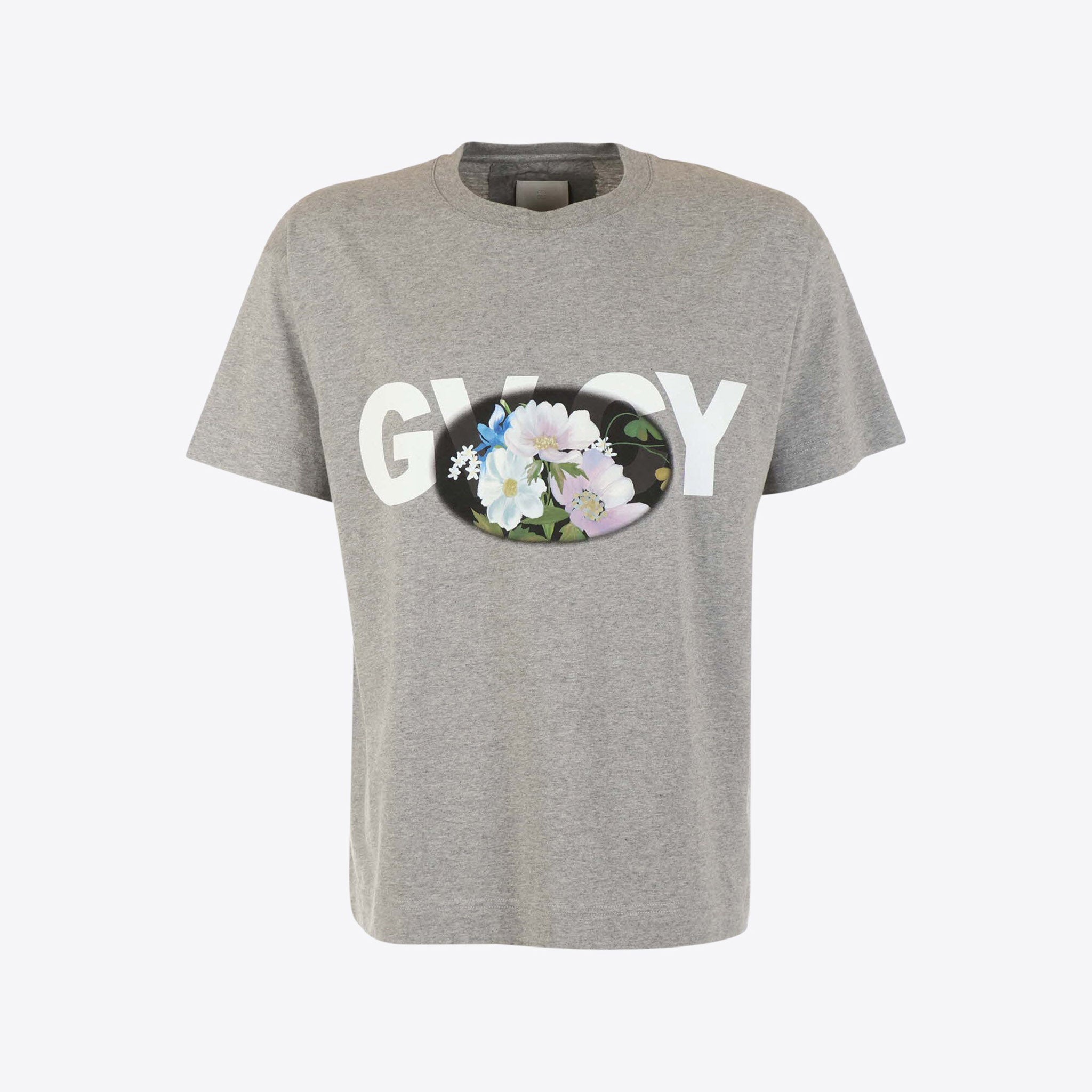 Givenchy T-shirt Grijs Flower