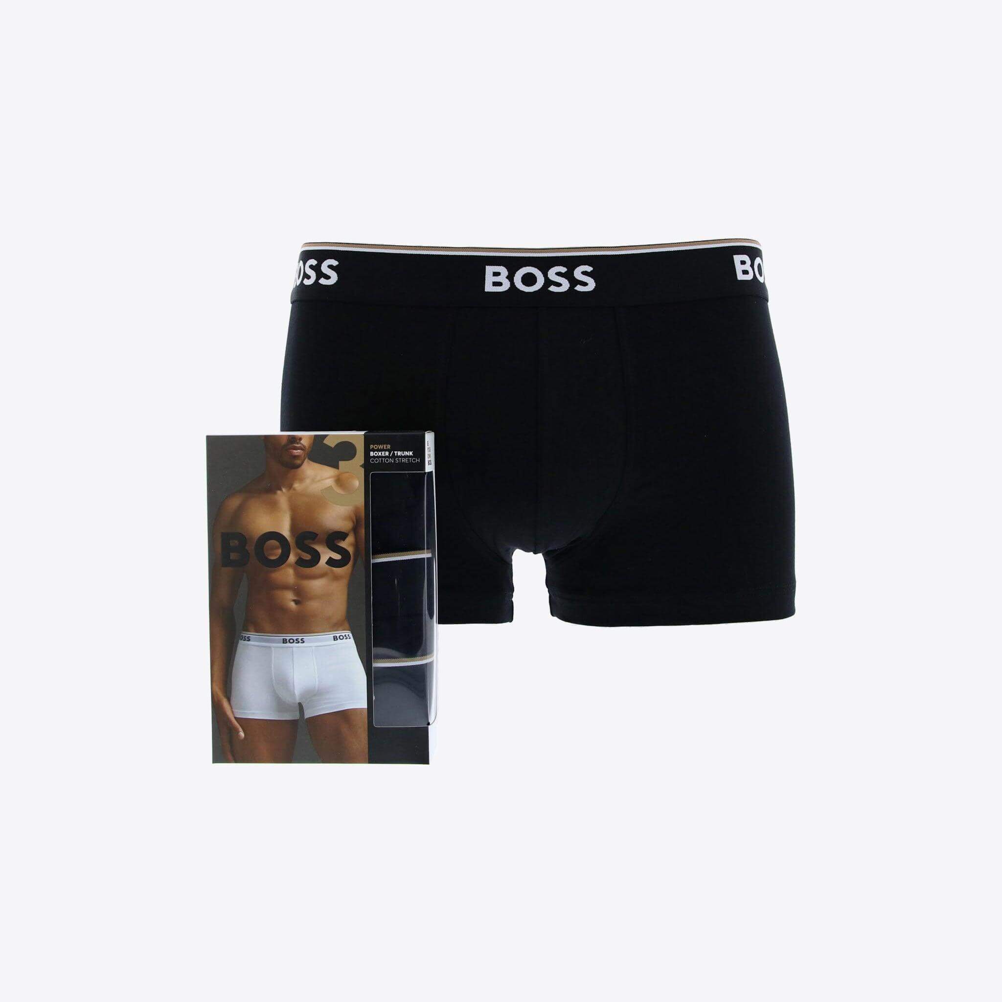 Boxer Zwart 3 Pack