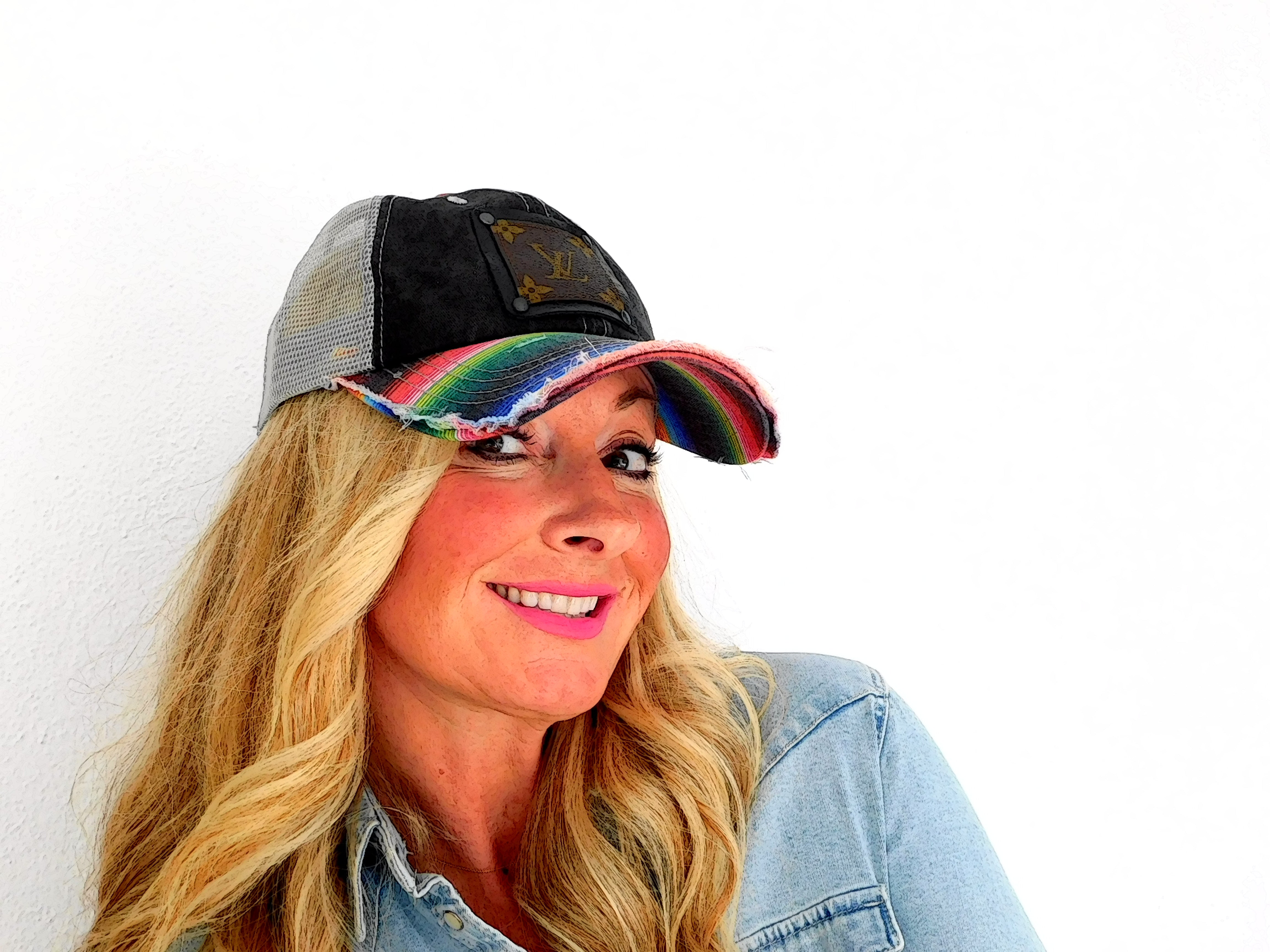 Upcycled Louis Vuitton Baseball Caps – My Forever Cowgirl