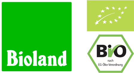 Bioland und Bio Siegel