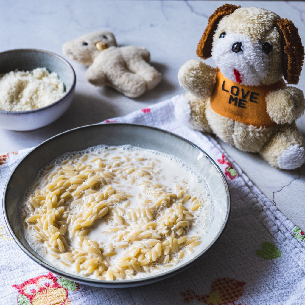 Nudeln mit Schmelzkäse - Pastina con il formaggino – Der sizilianische Koch