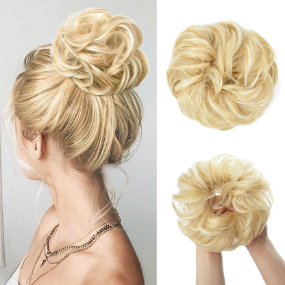 Invisible Hair Instant Curly Messy Bun