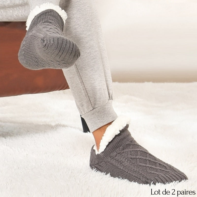 Grosse chaussette hiver homme