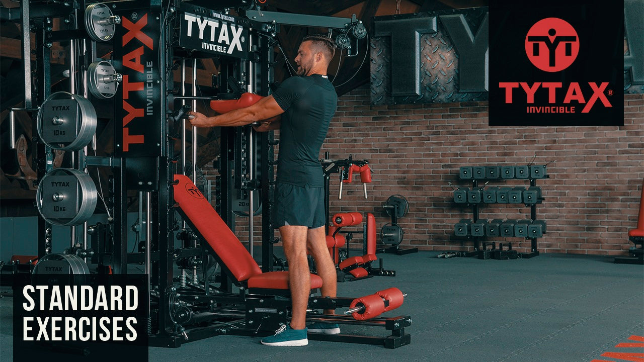 Standing Smith Reverse Grip Front Raise Tytax