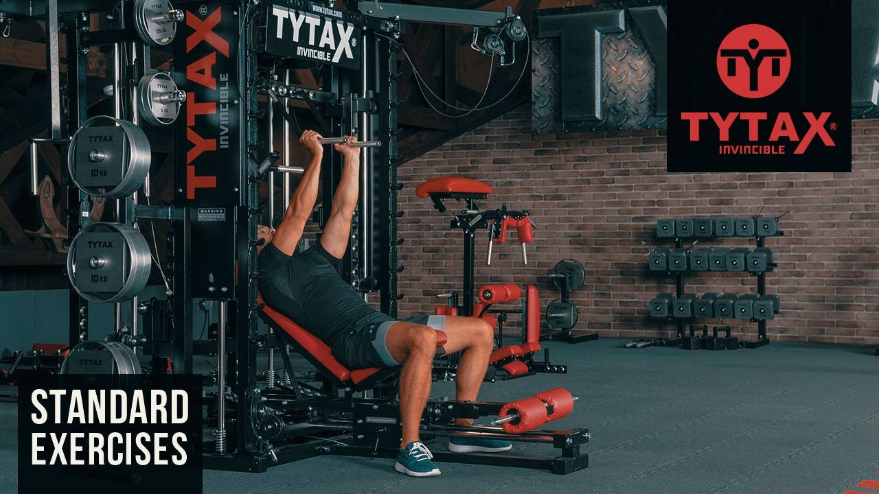 Incline Smith Hammer Close-Grip Bench Press Tytax