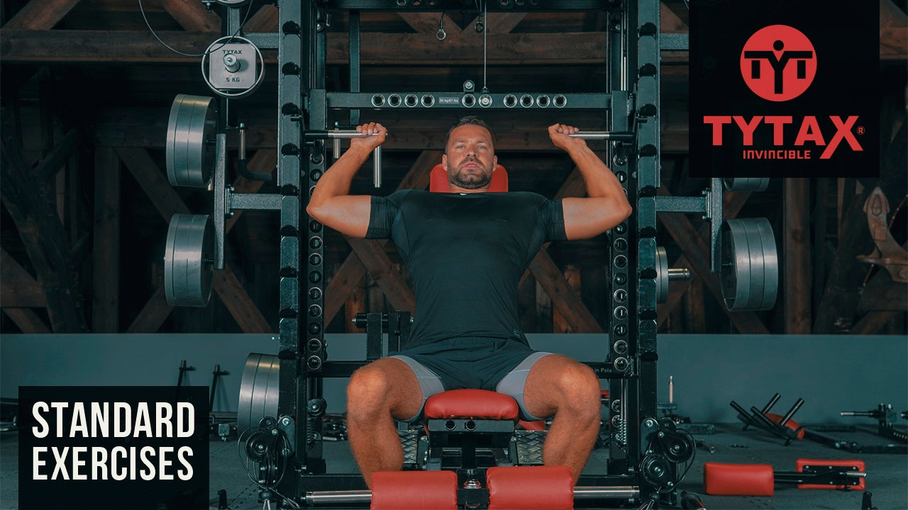Seated Smith Overhead Shoulder Press Tytax