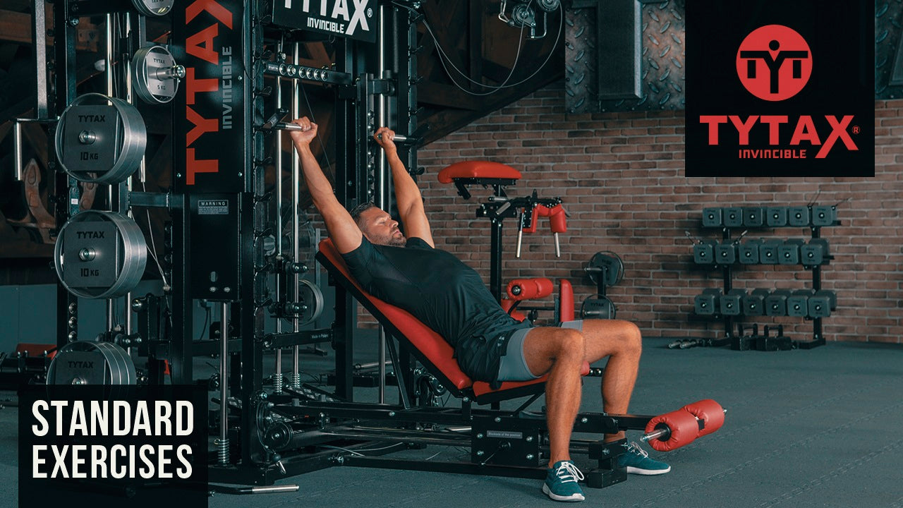 Incline Smith Overhead Shoulder Press Tytax