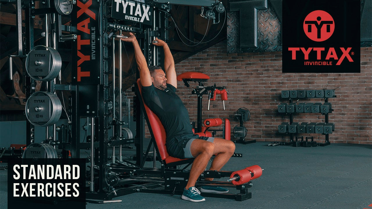Seated Smith Triceps Extension Tytax