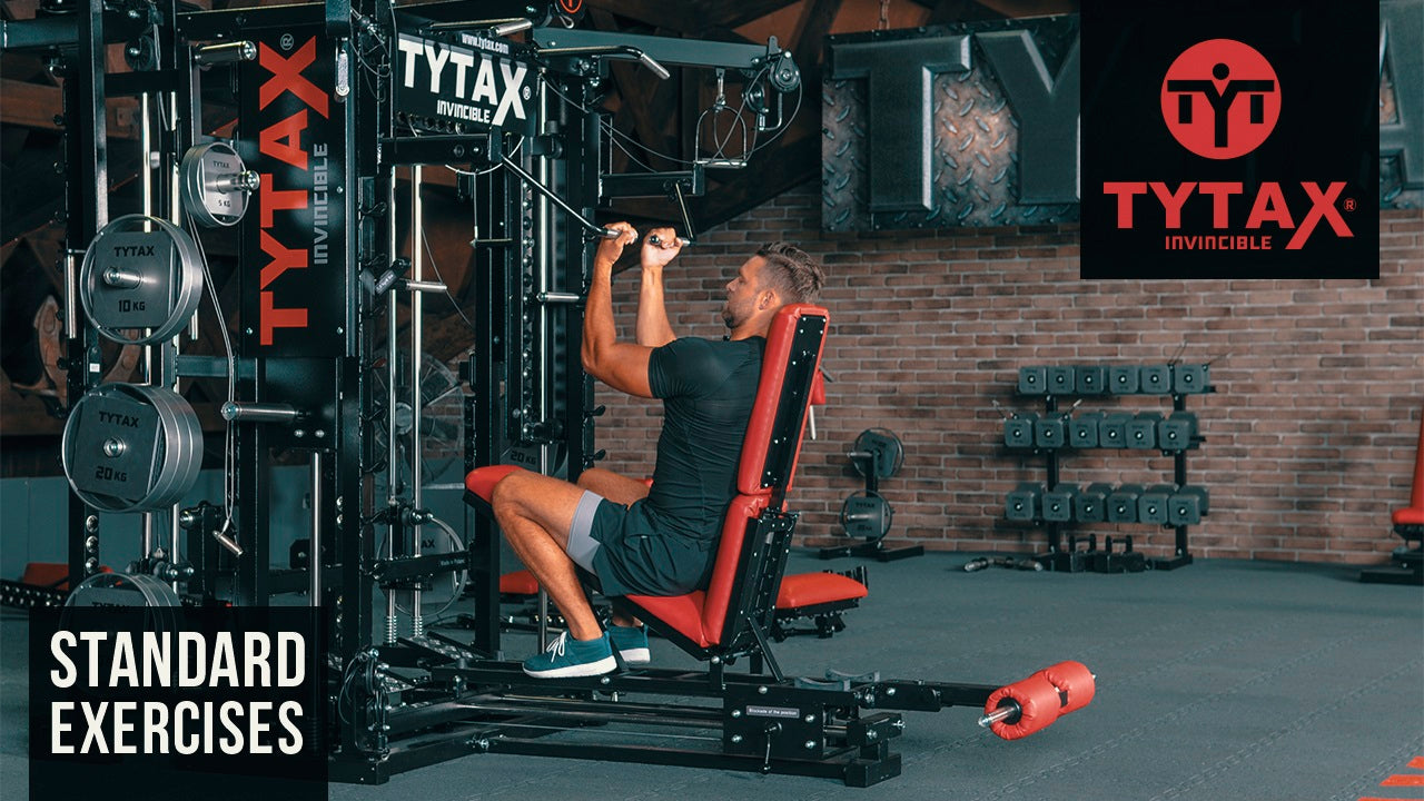Seated Sled Half Triceps Extension Tytax