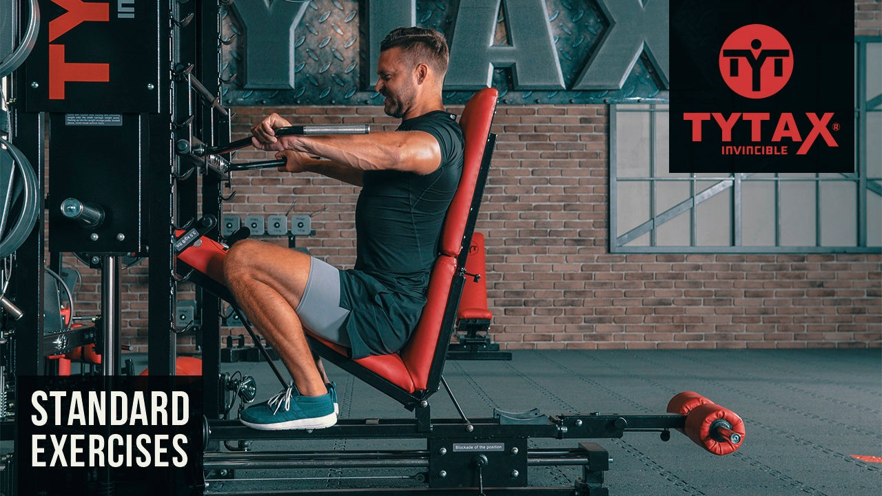 Seated Sled Wide-Grip Chest Press Tytax
