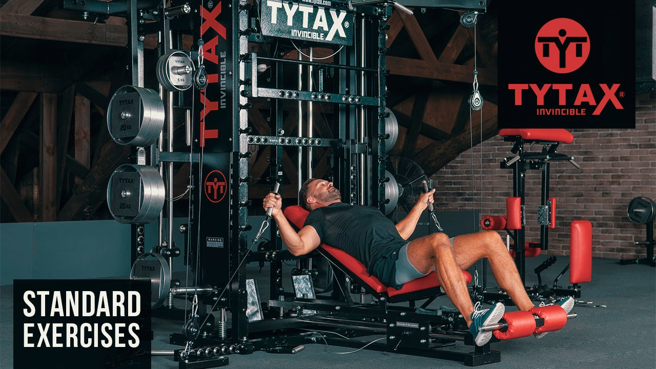 Incline Cable Chest Fly (Extended Range) Tytax