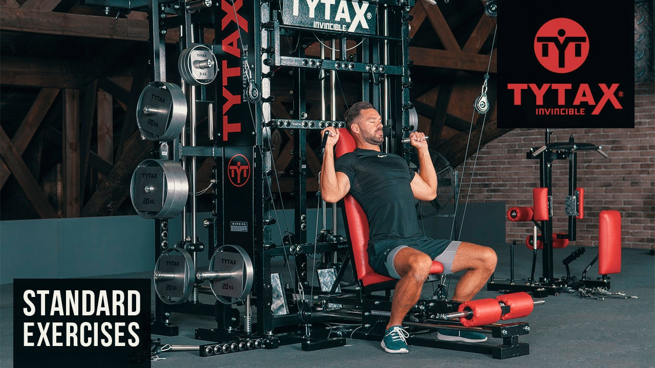 Cable Seated Shoulder Press Tytax