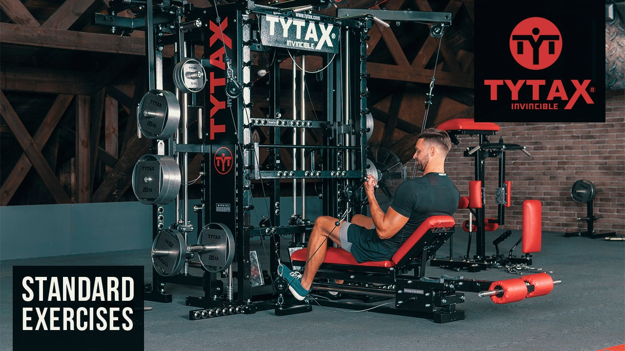 Cable Seated Biceps Curl Tytax