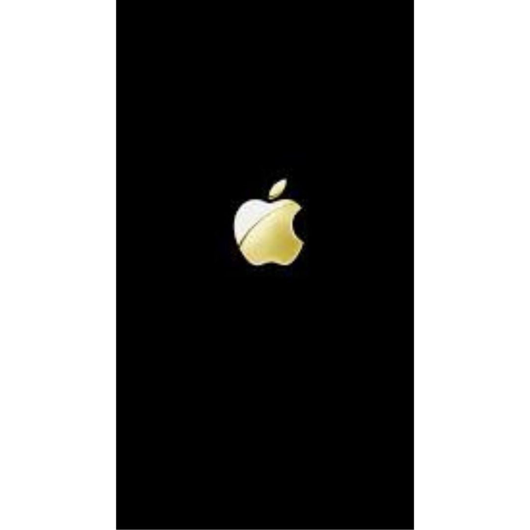 3M APPLE logo 24K Gold Plated/Silver Metal Stickers for Gadgets - Pack