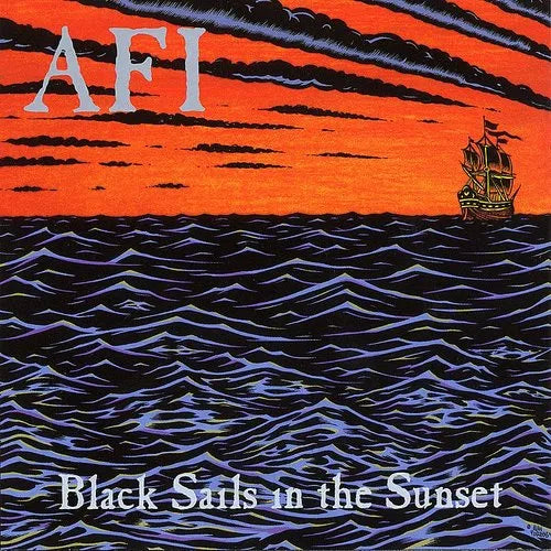AFI "Black Sails In The Sunset" [25th Anniversary, Neon Orange Vinyl]