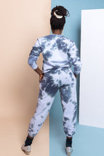 Load image into Gallery viewer, Masha Apparel Soft Grey Tie-Dye Organic Cotton Sweatpants
