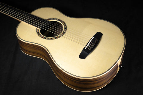 Dowina Ceres BV Parlour Acoustic Guitar Side