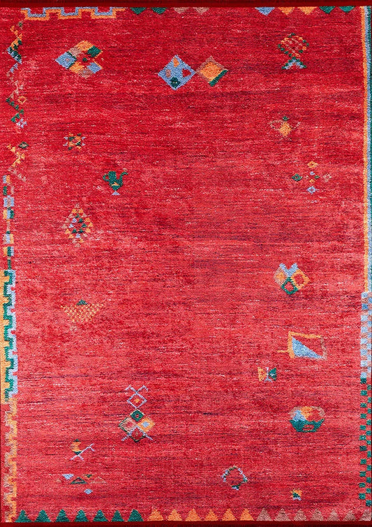 2x3 Red Afghan Rug Small Area Rugs 3x5 4x6 Oriental -  UK