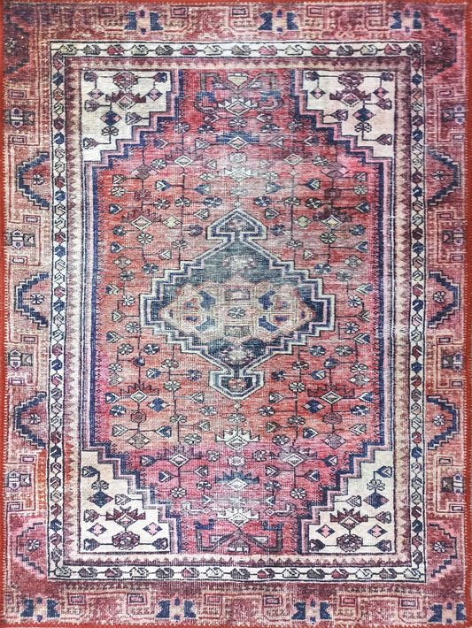 2x3 Tapis Afghan Rose Chaud Petits Tapis 3x5 4x6 Oriental Traditionnel –  Fame