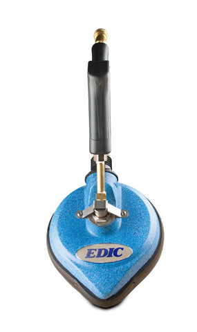 EDIC Dual Head Squeegee Wand with Scrub Brush 334ACH-2 - DryMaster