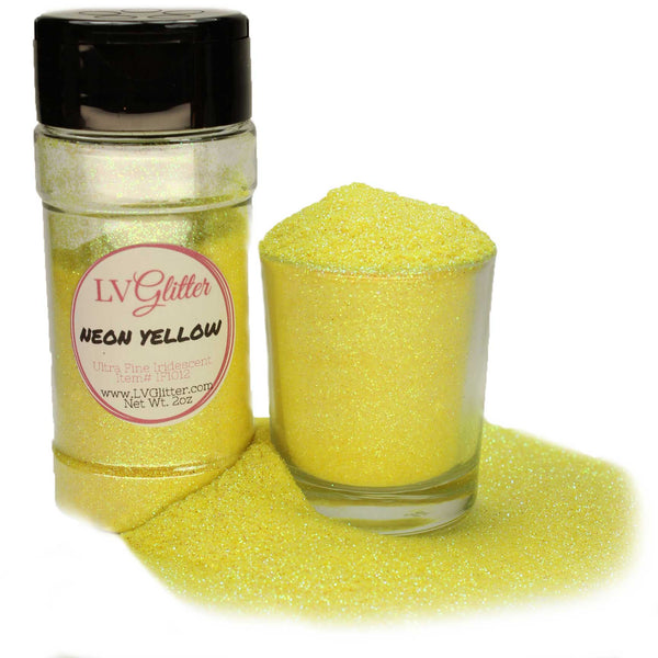 ESSMO™ Neon Yellow Neo Chrome Glitter Holographic Sparkle Heat Transfe –  Essmovinyl