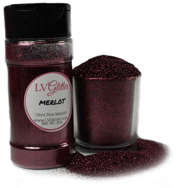 Victorian Red Ultra-Fine Glitter .5oz